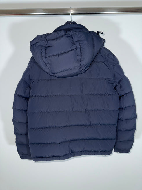 Moncler Brique Jacket Size 3 Navy Blue
