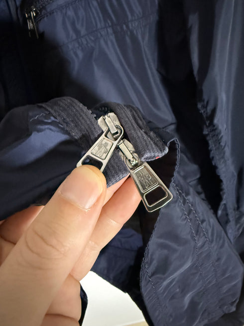 Moncler Leroy Jacket Size 5 Navy Blue