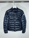 Moncler Gregoire Jacket Size 2 Navy Blue