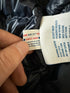 Moncler Gregoire Jacket Size 2 Navy Blue