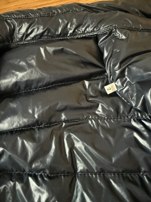 Moncler Gregoire Jacket Size 2 Navy Blue