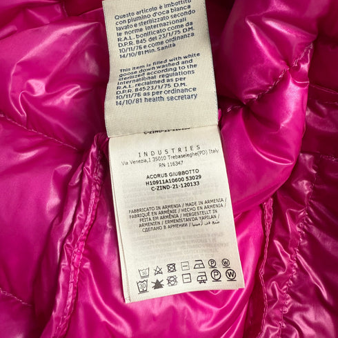 Moncler Acorus Men’s Jacket - Size 6 (XXL) - Pink