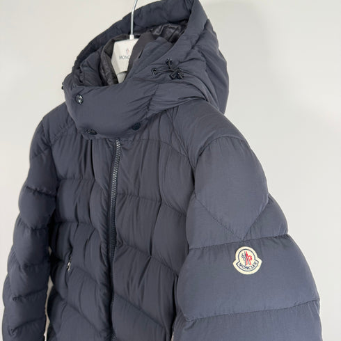 Moncler Brique Men’s Jacket - Size 5 (XL) - Navy Blue