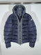 Moncler Canut Jacket Size 4 Navy Blue