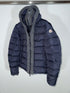 Moncler Canut Jacket Size 4 Navy Blue