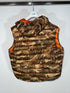 Moncler Patrick Gilet Size 6 Camo Brown