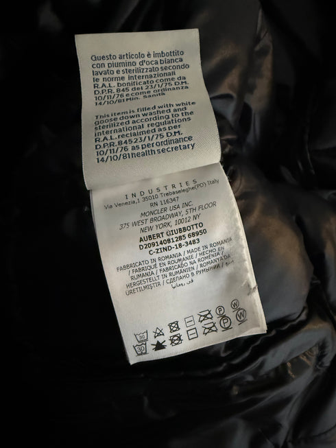 Moncler Aubert Jacket Size 3 Black