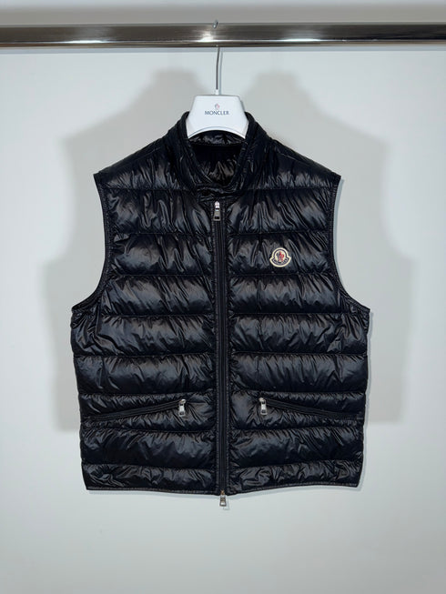 Moncler Gui Gilet Size 3 Black