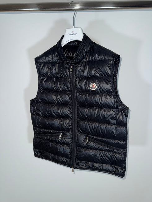 Moncler Gui Gilet Size 3 Black