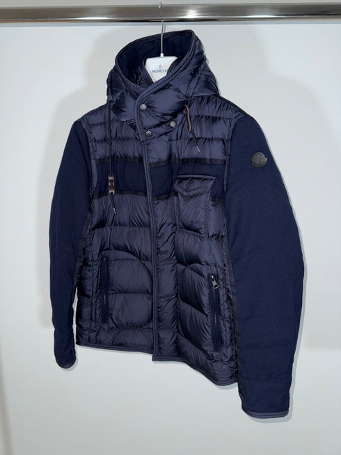 Moncler Ryan Jacket Size 4 Navy Blue