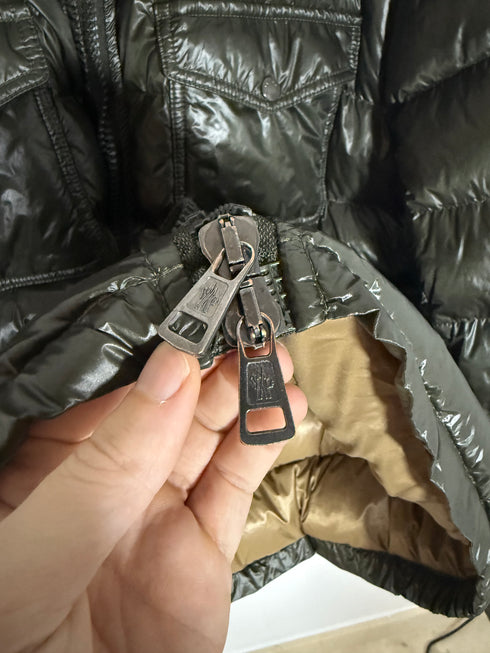 Moncler Fedor Jacket Size 6 Olive Green