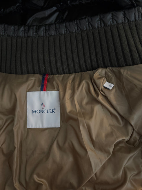 Moncler Fedor Jacket Size 6 Olive Green