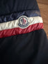 Moncler Chamonix Jacket Size 2 Navy Blue