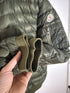 Moncler Aidan Jacket Size 2 Olive Green