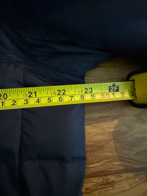 Moncler Blais Jacket Size 4 Navy Blue