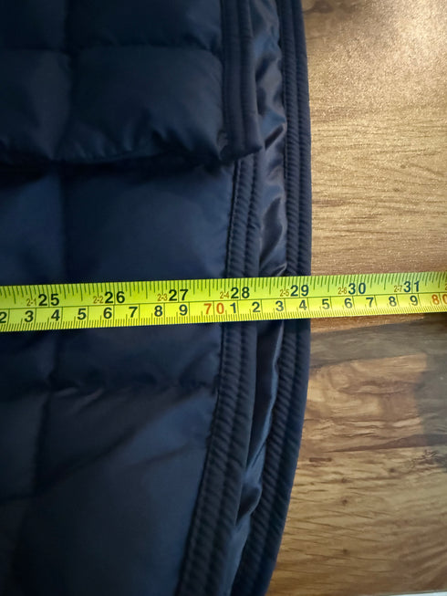 Moncler Blais Jacket Size 4 Navy Blue