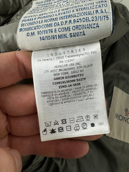 Moncler Garin Jacket size 3 grey