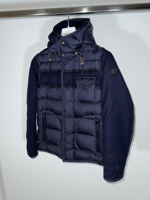 Moncler Ryan Jacket Size 1 Navy Blue