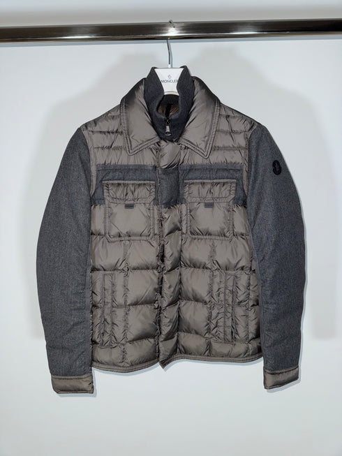 Moncler Blais Jacket Size 2 Grey