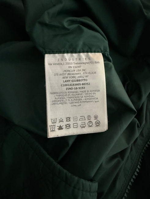Moncler Lamy Jacket Size 2 Green