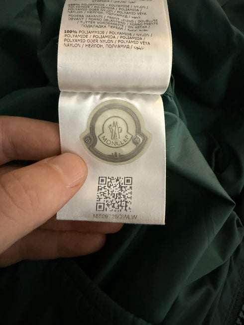 Moncler Lamy Jacket Size 2 Green
