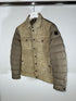 Moncler Nourry Jacket Size 3 Beige Suede
