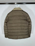 Moncler Nourry Jacket Size 3 Beige Suede