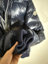 Moncler Cesar Jacket Size 4 Navy Blue