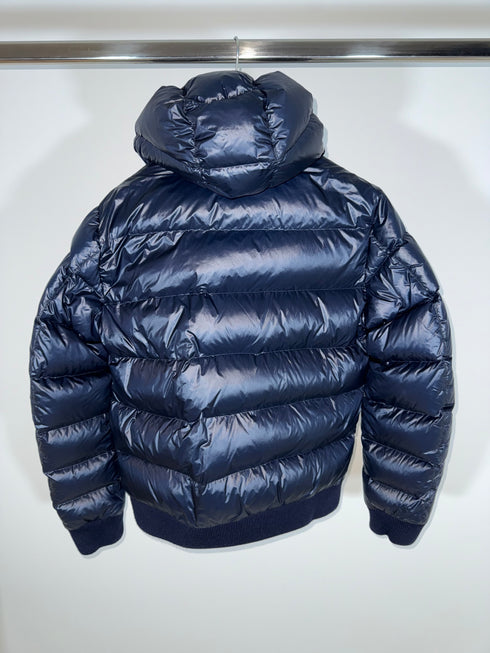 Moncler Cesar Jacket Size 4 Navy Blue