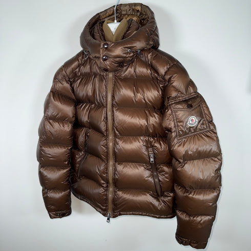 Moncler Zin Men’s Jacket - Size 2 (S/M) - Brown