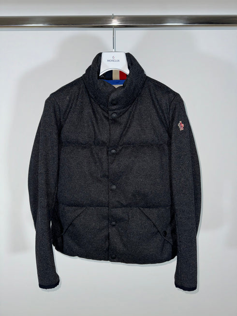 Moncler Grenoble cardigan size M dark grey