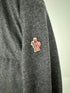 Moncler Grenoble cardigan size M dark grey