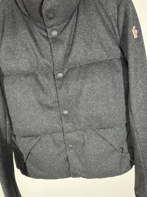 Moncler Grenoble cardigan size M dark grey