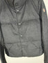 Moncler Grenoble cardigan size M dark grey