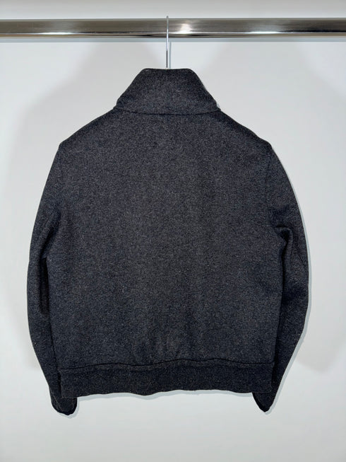 Moncler Grenoble cardigan size M dark grey