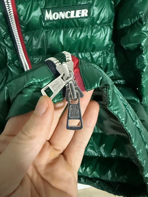 Moncler Petichet Jacket Size 6 Green