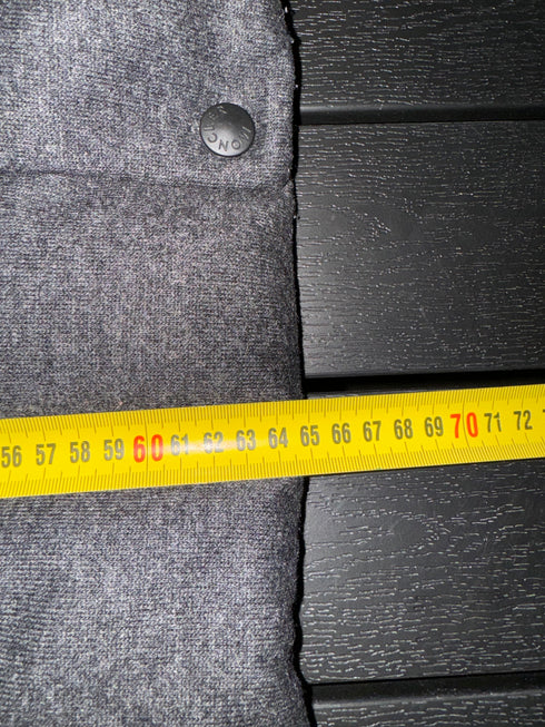 Moncler Grenoble cardigan size M dark grey