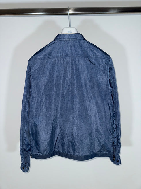 Moncler Trionphe Jacket Size 3 Denim Blue
