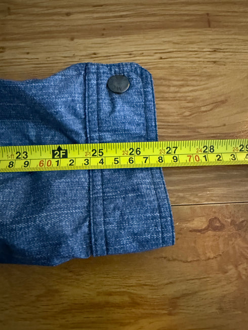 Moncler Trionphe Jacket Size 3 Denim Blue