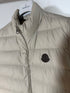 Moncler Treompan Gilet Size 4 Beige