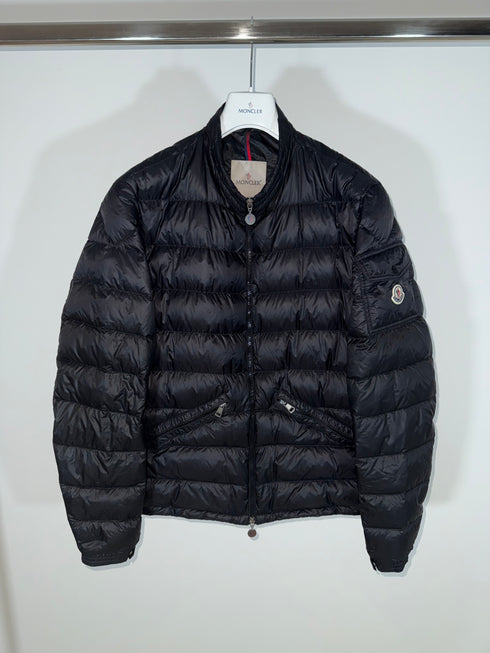 Moncler Agay Jacket Size 6 Black