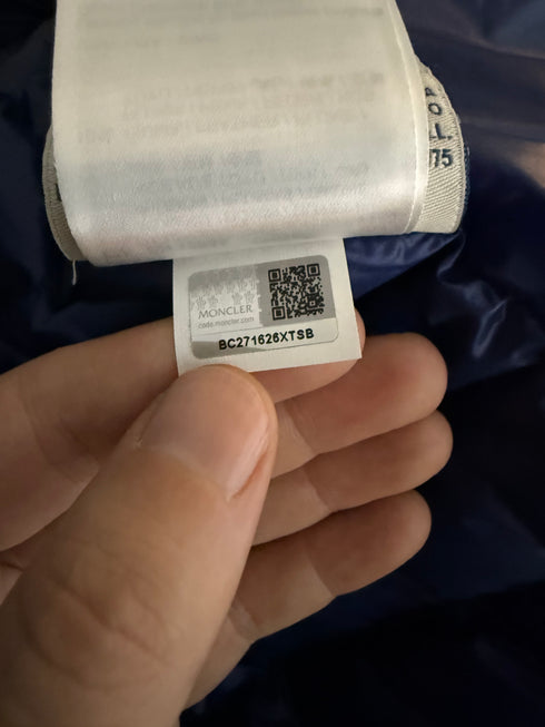 Moncler Daniel Jacket Size 3 Blue