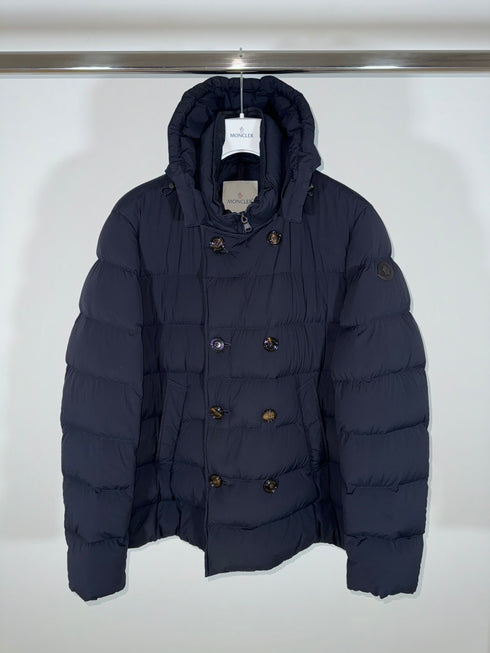 Moncler Loirac Jacket size 6 navy blue