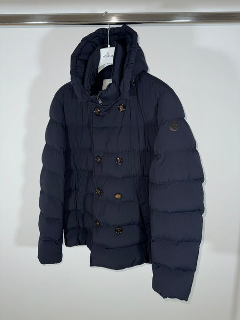 Moncler Loirac Jacket size 6 navy blue