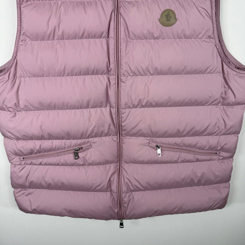 Moncler Lechtal Men’s Gilet - Size 6 (XXL) - Pink