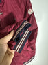 Moncler Jeanclaude Jacket Size 2 Burgundy Red