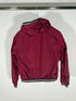 Moncler Jeanclaude Jacket Size 2 Burgundy Red