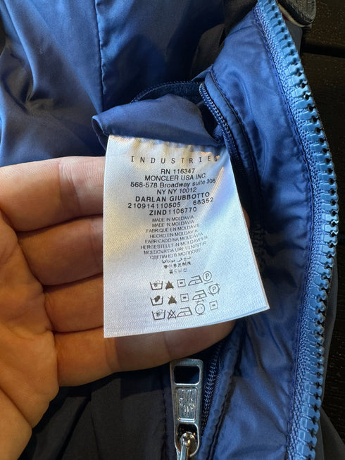 Moncler Darlan Jacket size 1 blue