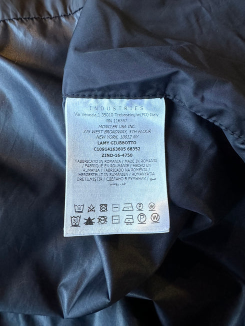 Moncler Lamy Jacket size 2 navy blue