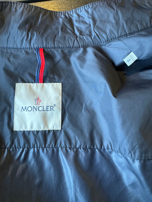 Moncler Lamy Jacket size 2 navy blue